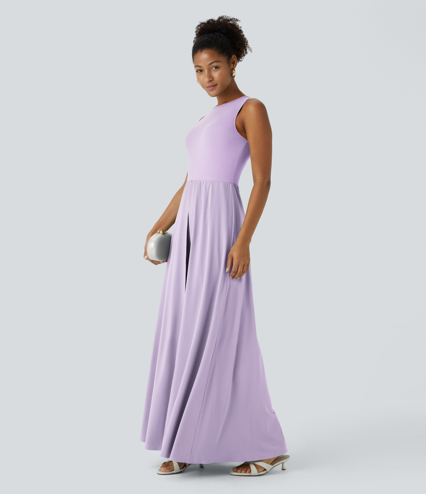 Zipper Sleeveless Pocket Contrast Quick Dry Jumpsuit