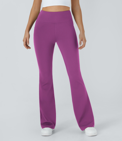 High Waisted Pocket Flare Yoga Leggings