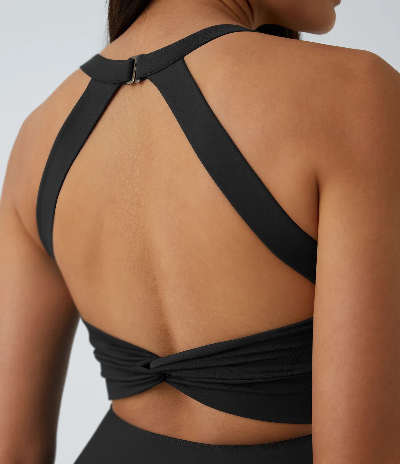 Lightweight Backless Kink Horn Low Support Dance Sports Dress-extended-easy To Put On And Take Off Version Of The A- C Cup