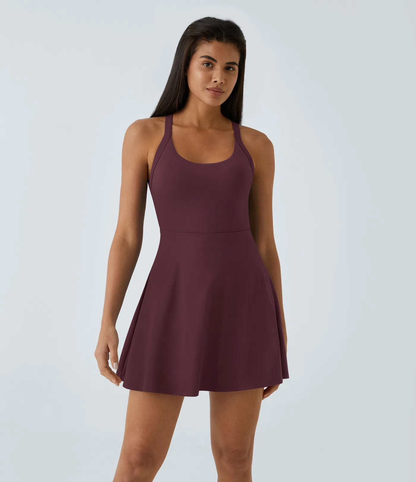 Lightweight Backless Kink Horn Low Support Dance Sports Dress-extended-easy To Put On And Take Off Version Of The A- C Cup