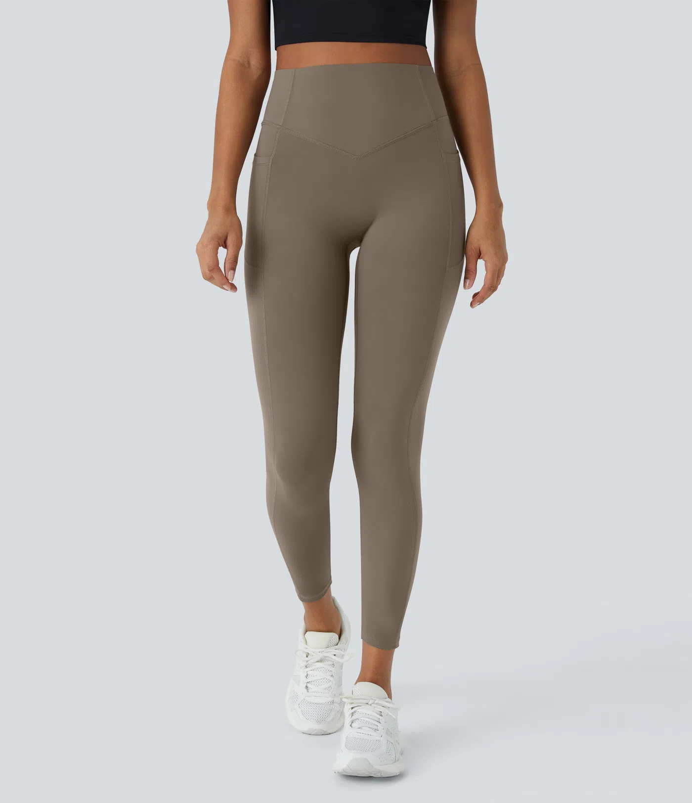 High Waisted Scrunch Butt Lifting Tummy Control Pocket Shaping Training Leggings