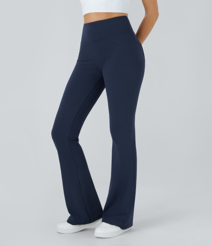 High Waisted Pocket Flare Yoga Leggings