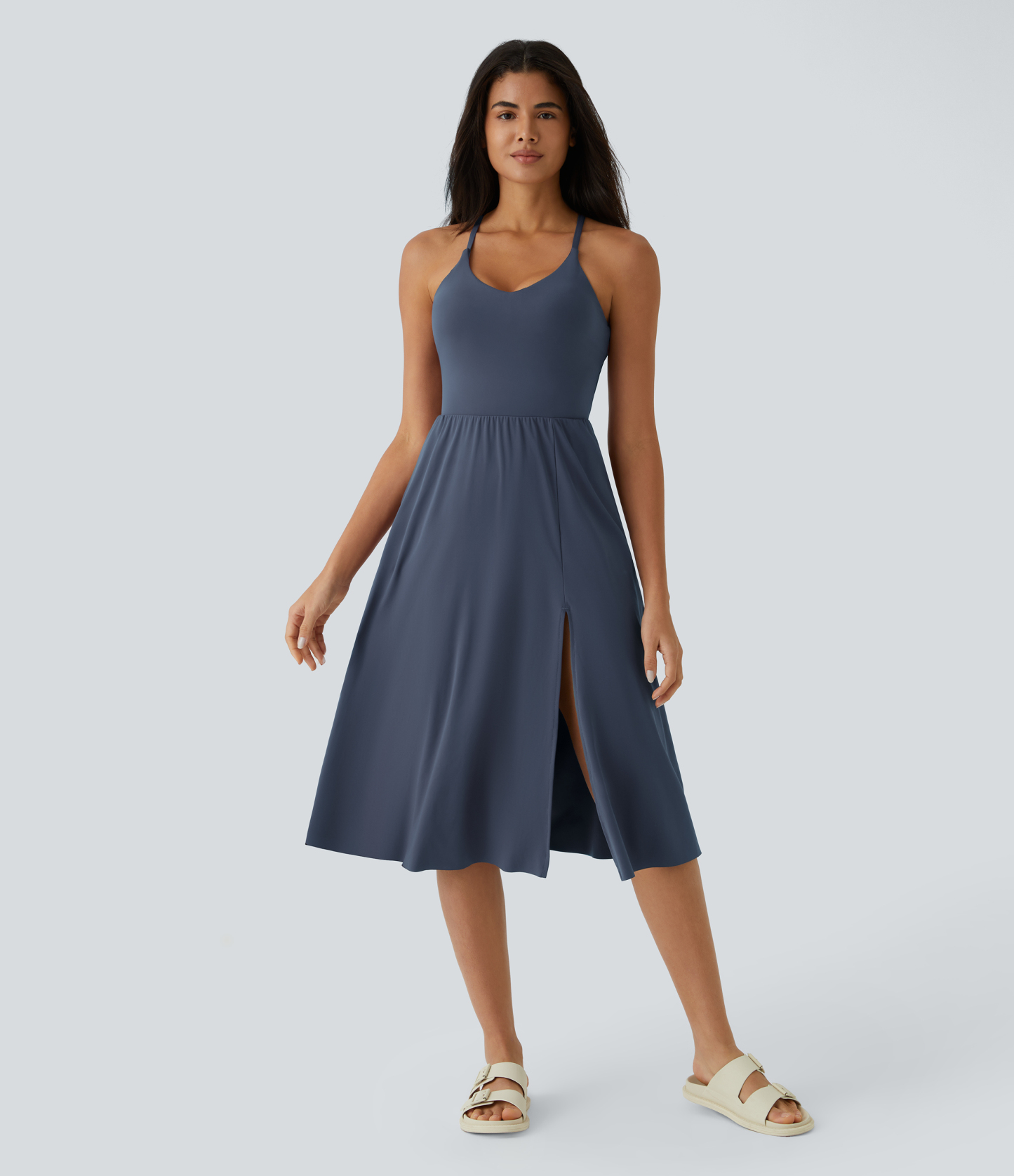 Everyday Midi Chill Dress-La Land