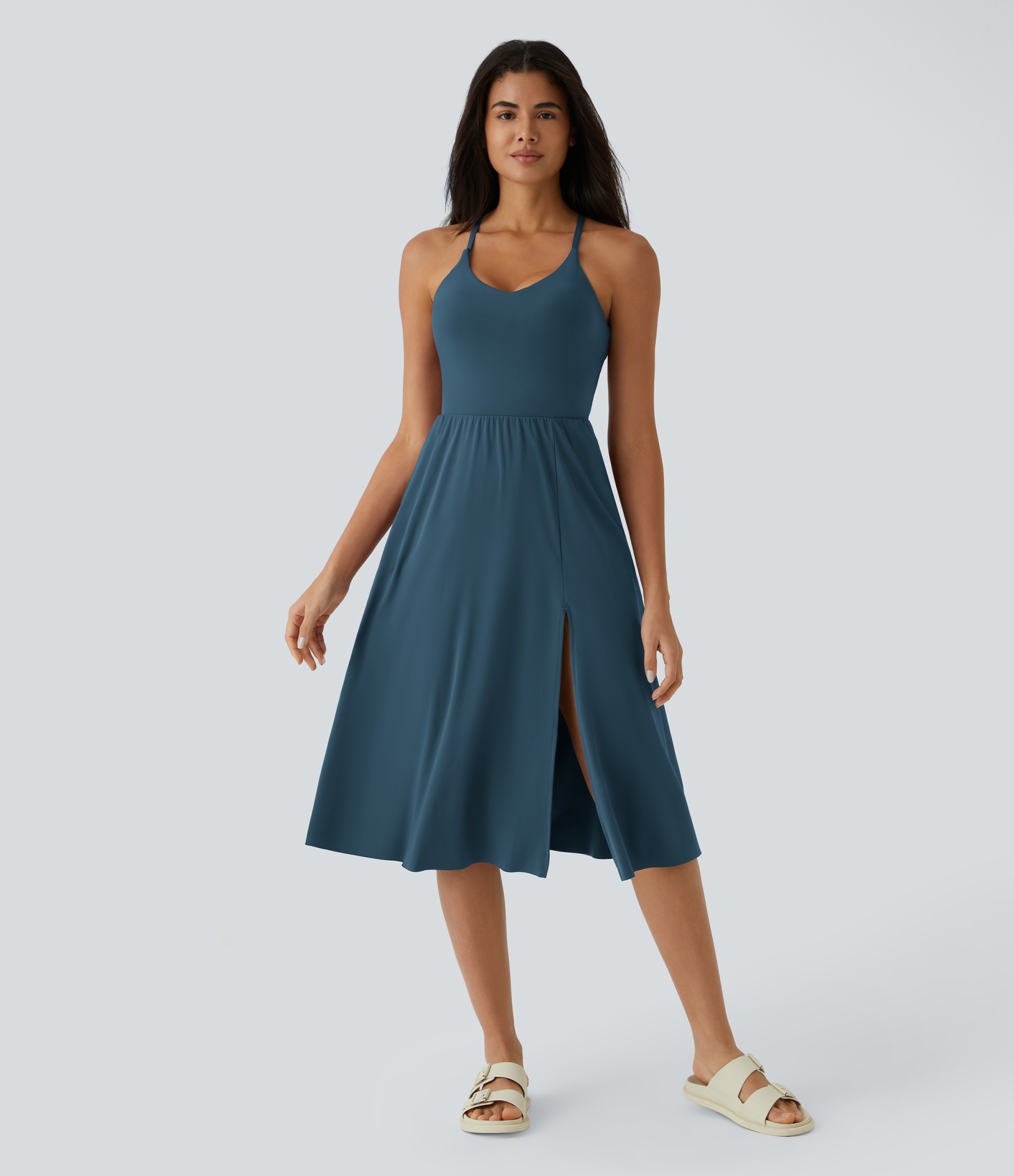 Everyday Midi Chill Dress-La Land