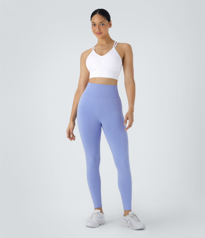 OneForm Seamless Flow Low Support Ruched Double Straps Sports Bra A-C Cups