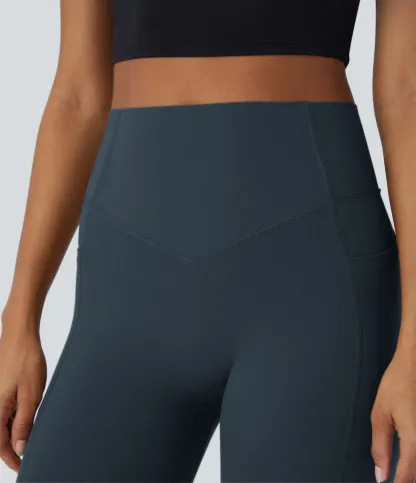 High Waisted Scrunch Butt Lifting Tummy Control Pocket Shaping Training Leggings
