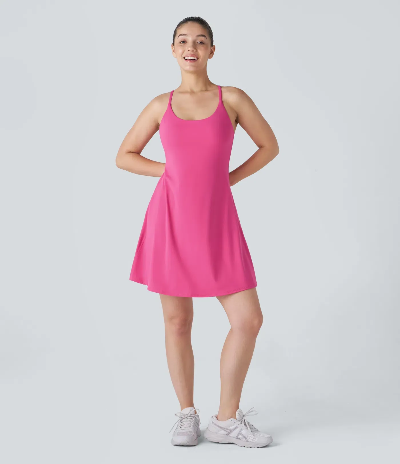 Backless Extended Plush Sports Dress-easy To Wear And Take Off Version