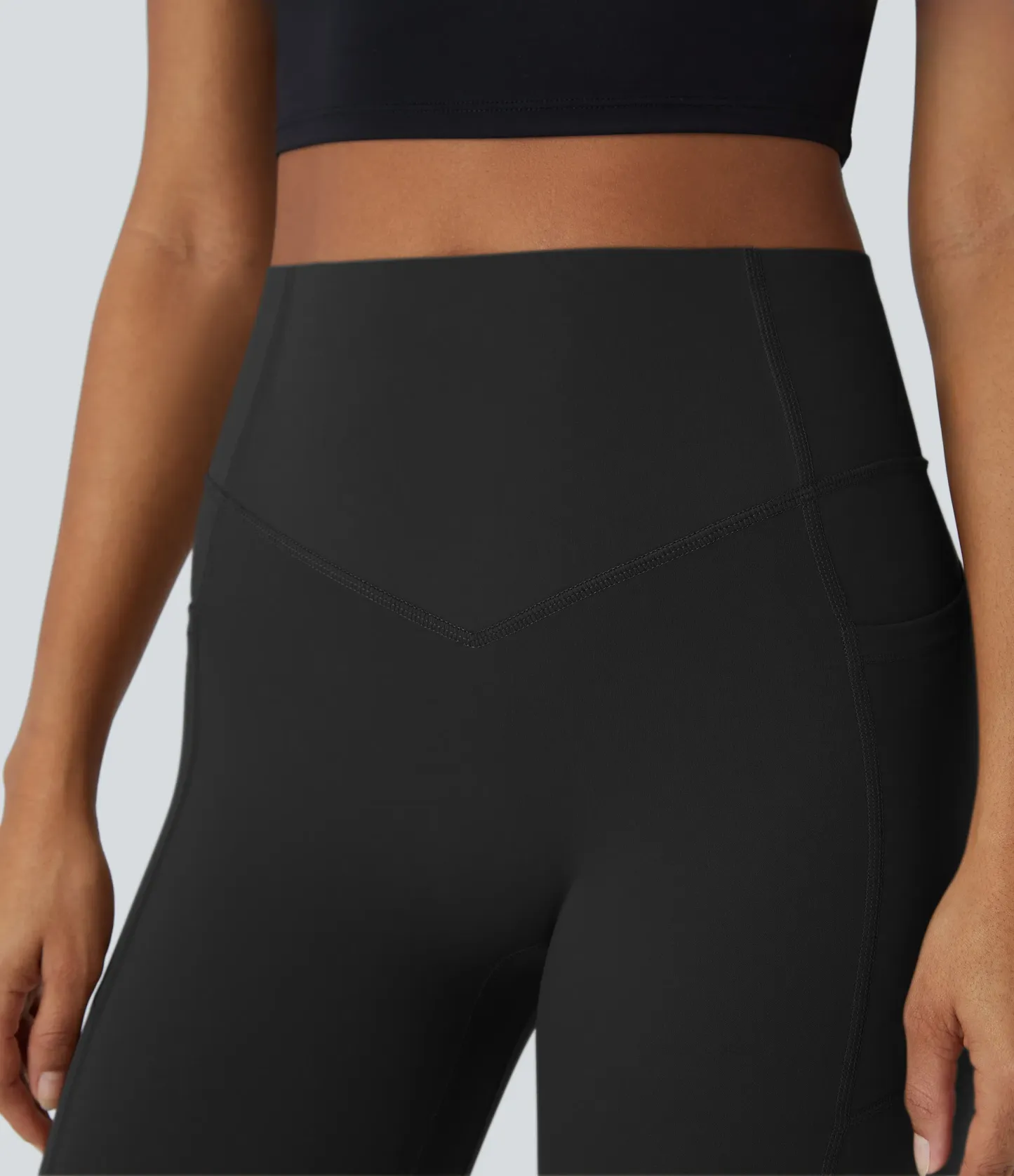 High Waisted Scrunch Butt Lifting Tummy Control Pocket Shaping Training Leggings