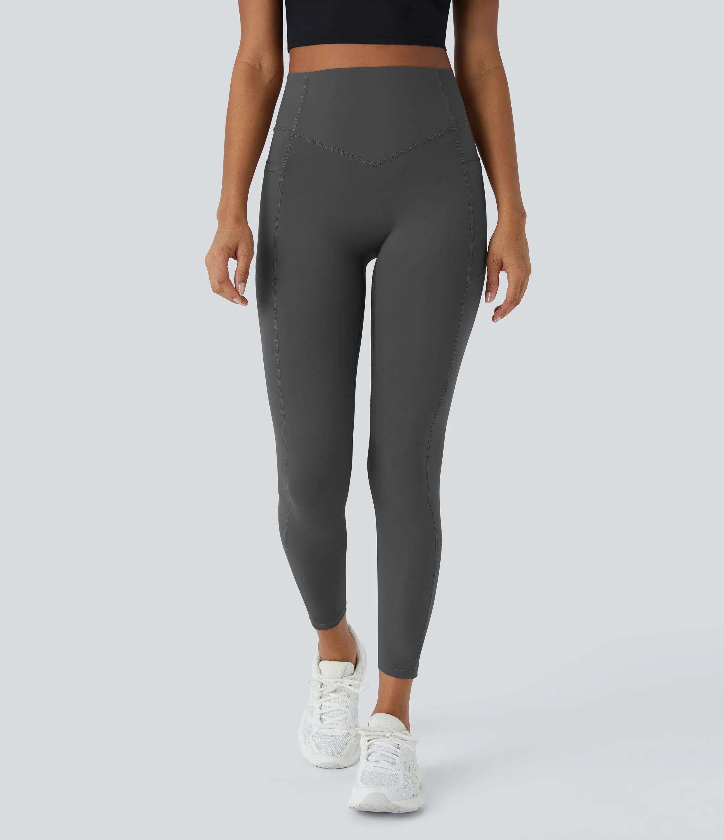 High Waisted Scrunch Butt Lifting Tummy Control Pocket Shaping Training Leggings
