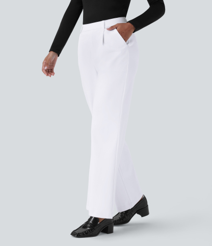 DayStretch High Waisted Pocket Work Flare Pants