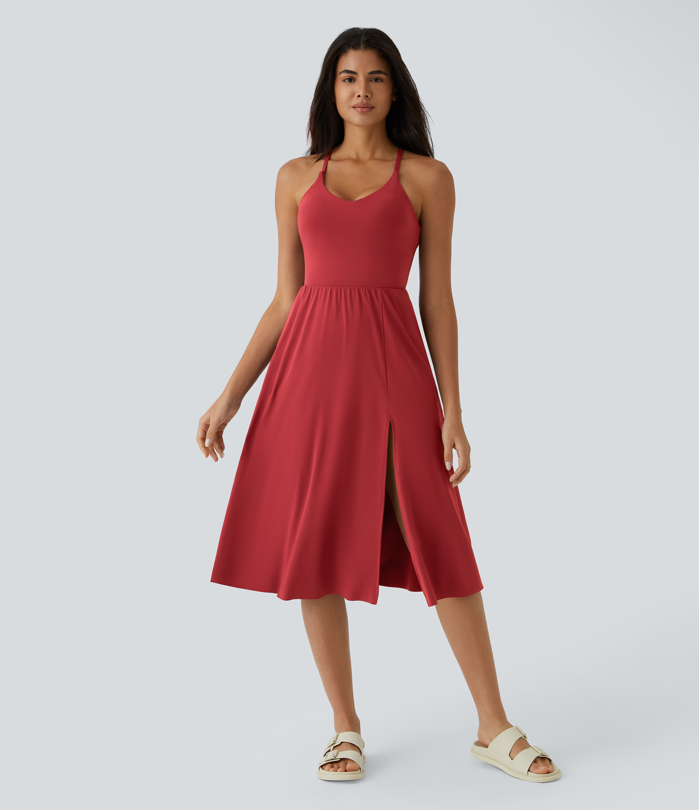 Everyday Midi Chill Dress-La Land
