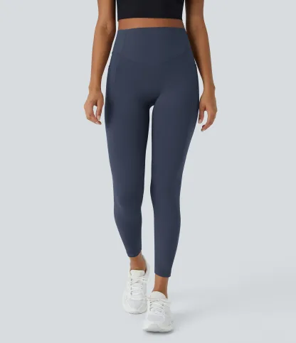 High Waisted Scrunch Butt Lifting Tummy Control Pocket Shaping Training Leggings