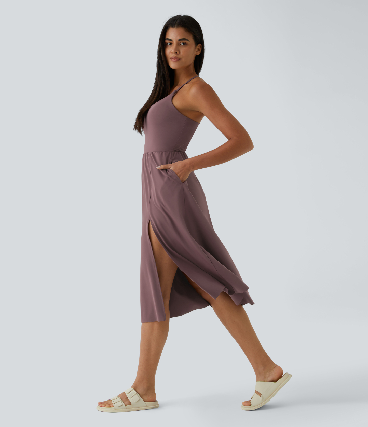 Everyday Midi Chill Dress-La Land