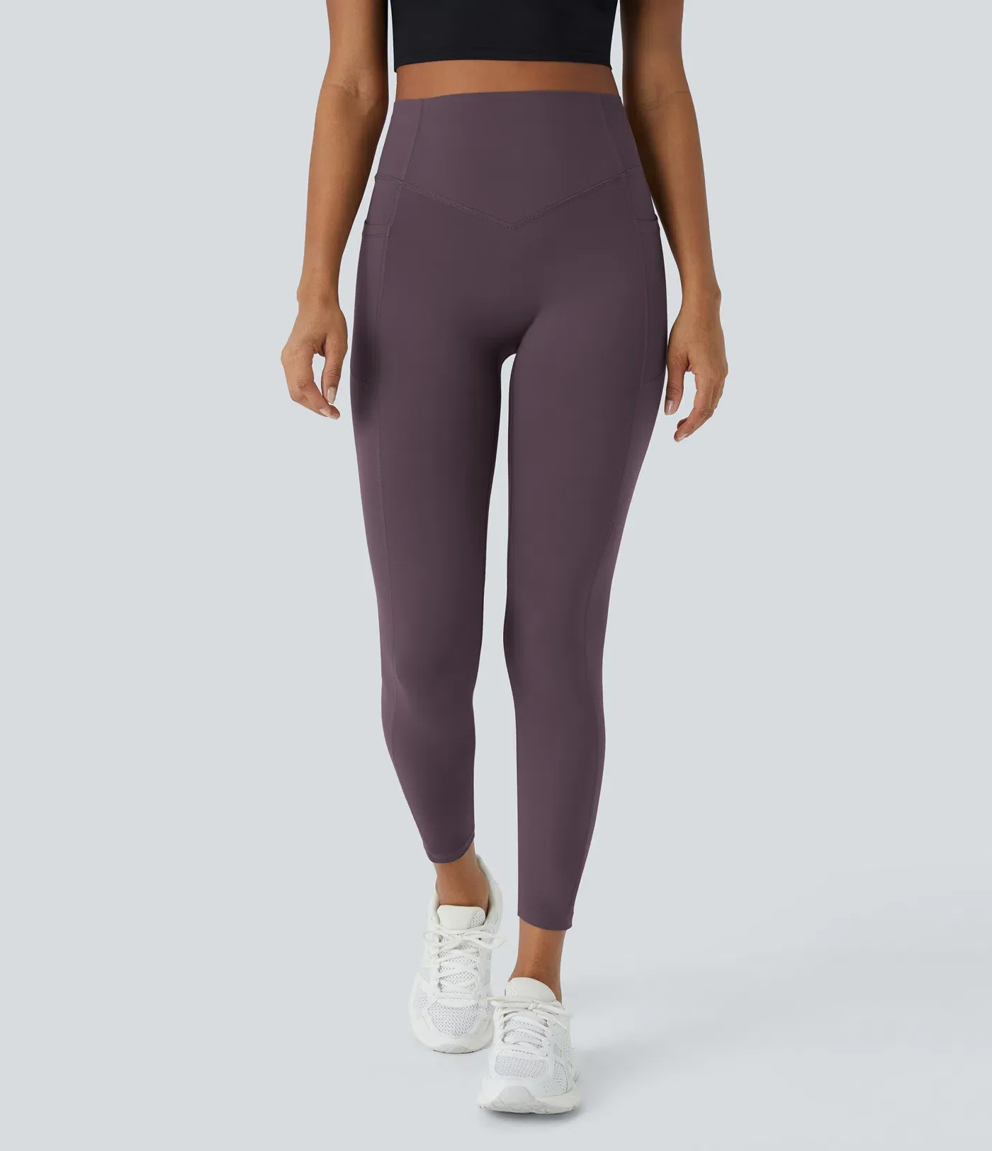 High Waisted Scrunch Butt Lifting Tummy Control Pocket Shaping Training Leggings