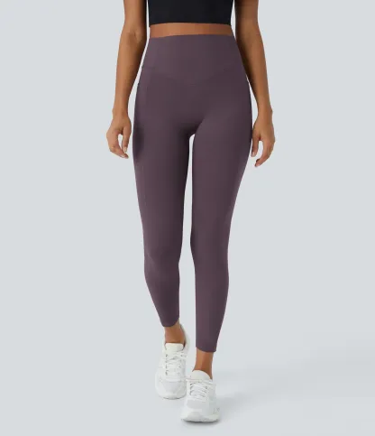 High Waisted Scrunch Butt Lifting Tummy Control Pocket Shaping Training Leggings