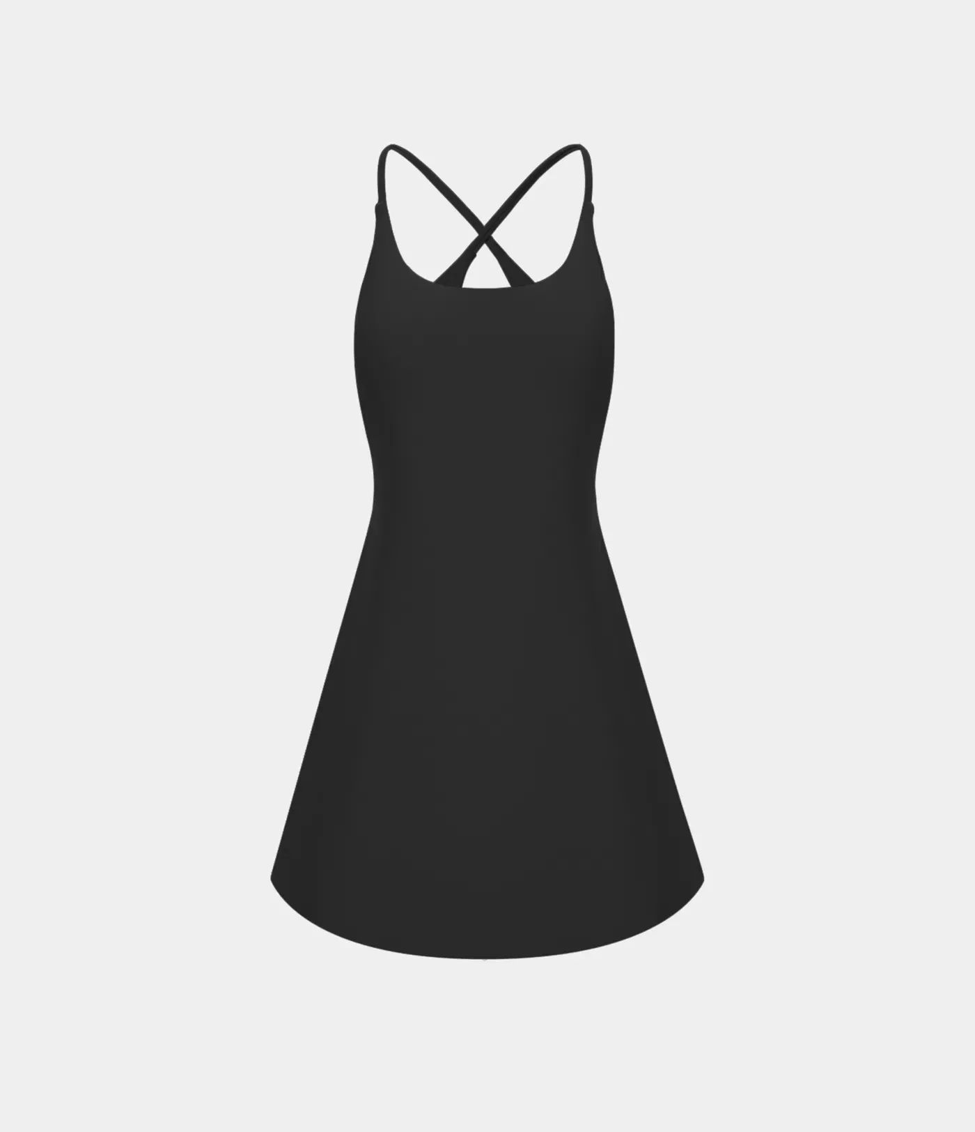 Open Back Plush Sports Dress-easy To Wear And Take Off Version