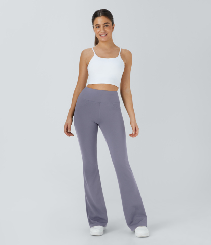 High Waisted Pocket Flare Yoga Leggings