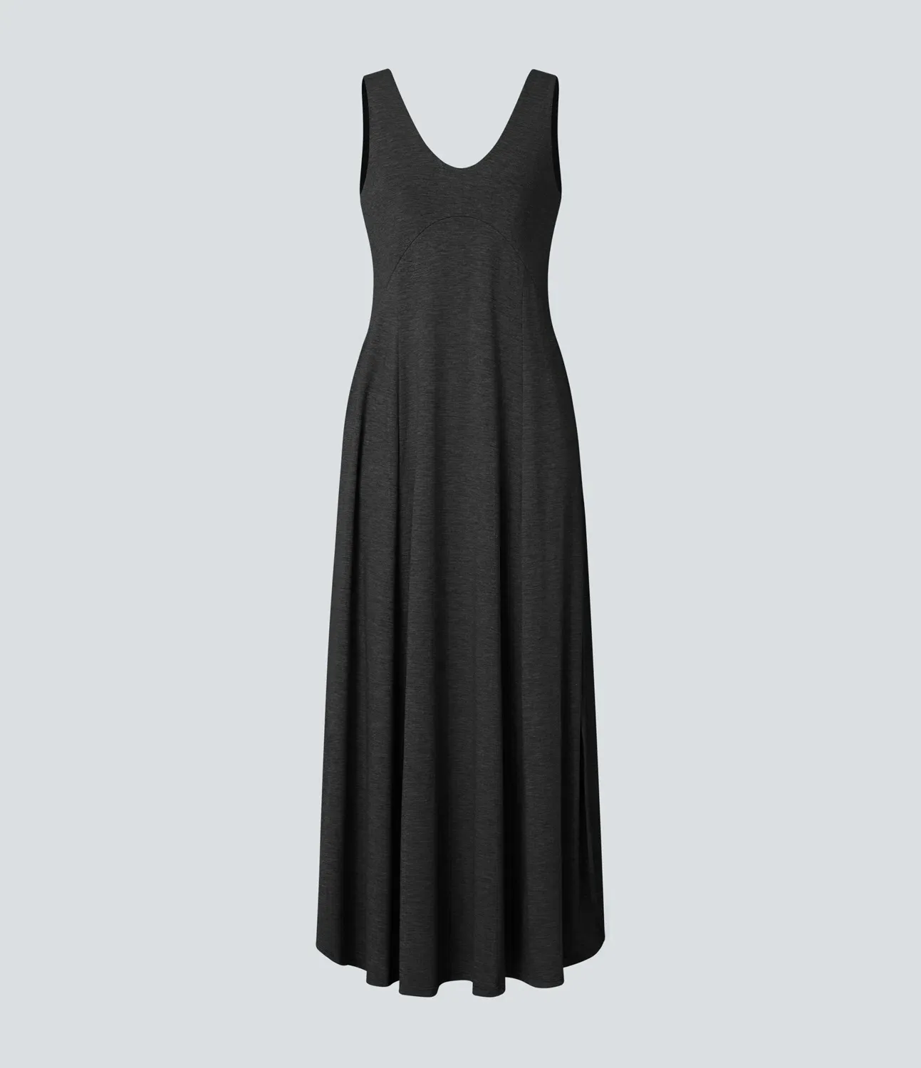 U-Neck Elegant Long Casual Sling Dress