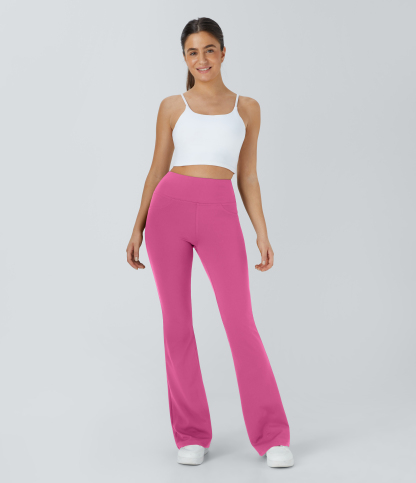 High Waisted Pocket Flare Yoga Leggings