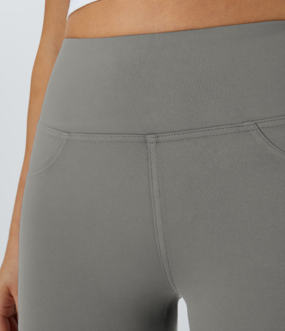 High Waisted Pocket Flare Yoga Leggings