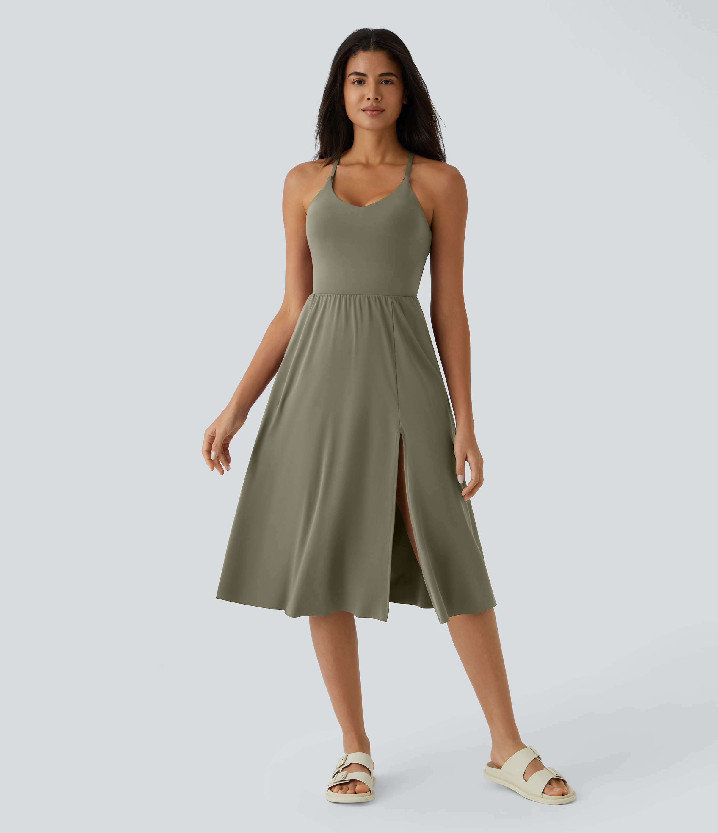 Everyday Midi Chill Dress-La Land