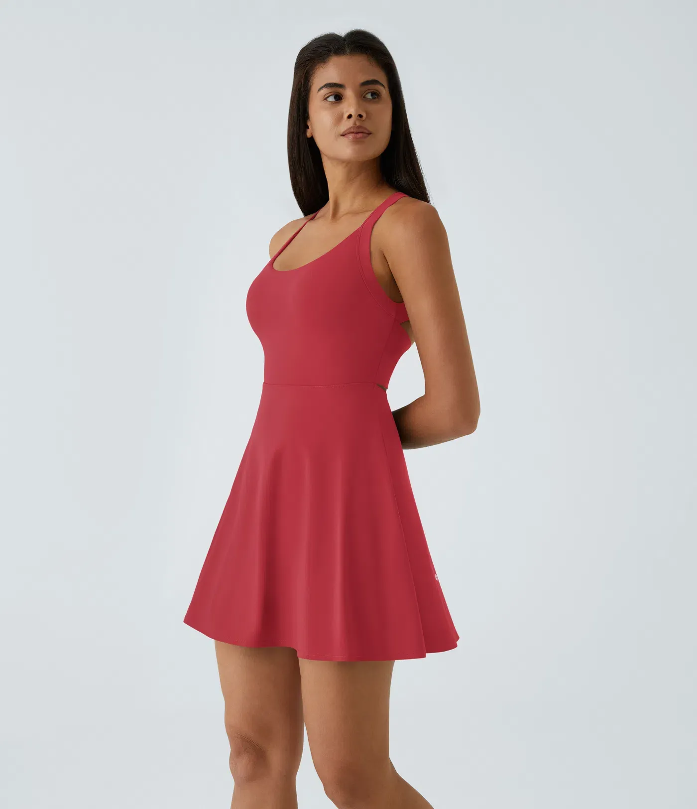 Lightweight Backless Kink Horn Low Support Dance Sports Dress-extended-easy To Put On And Take Off Version Of The A- C Cup