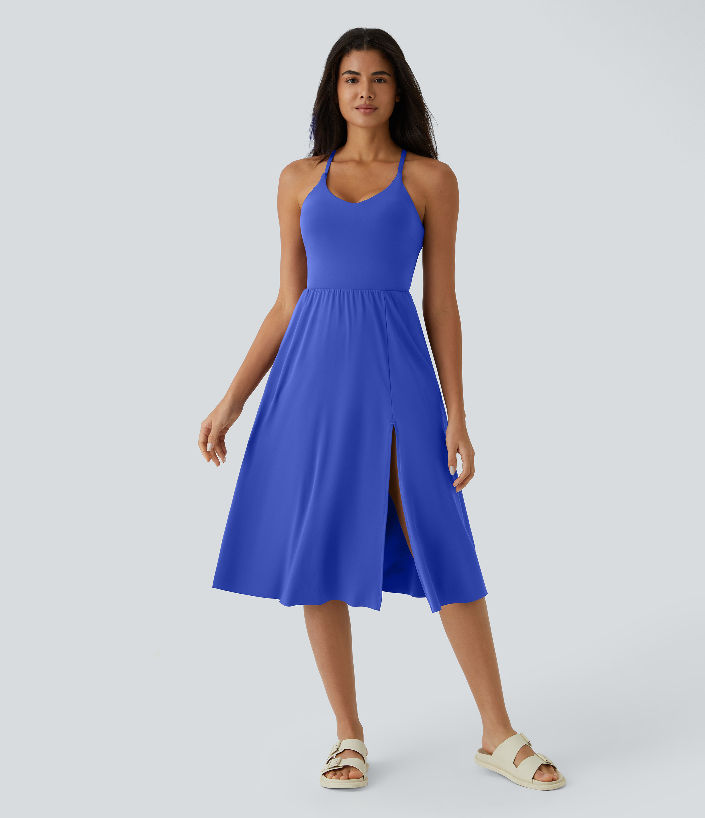 Everyday Midi Chill Dress-La Land