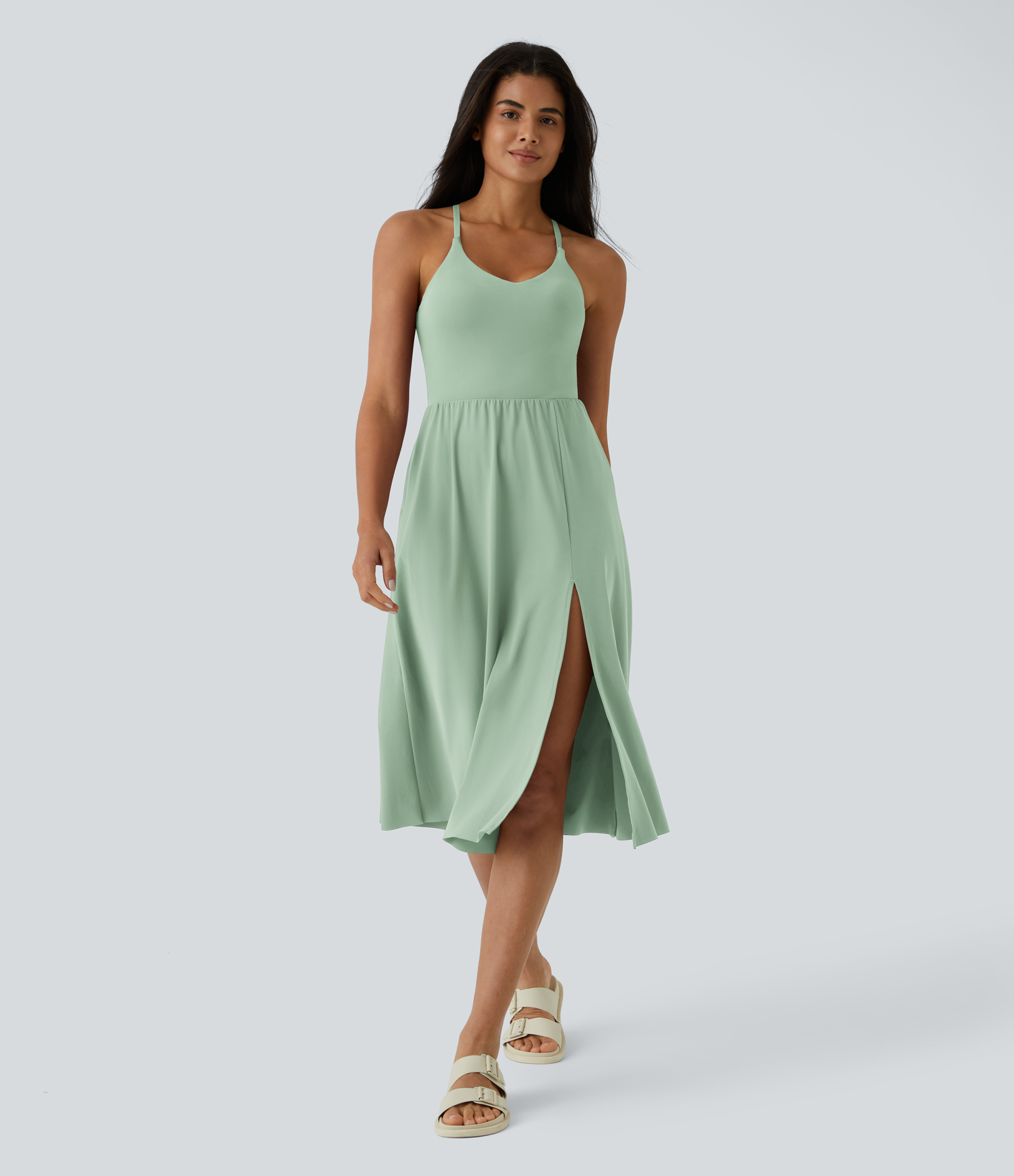 Everyday Midi Chill Dress-La Land