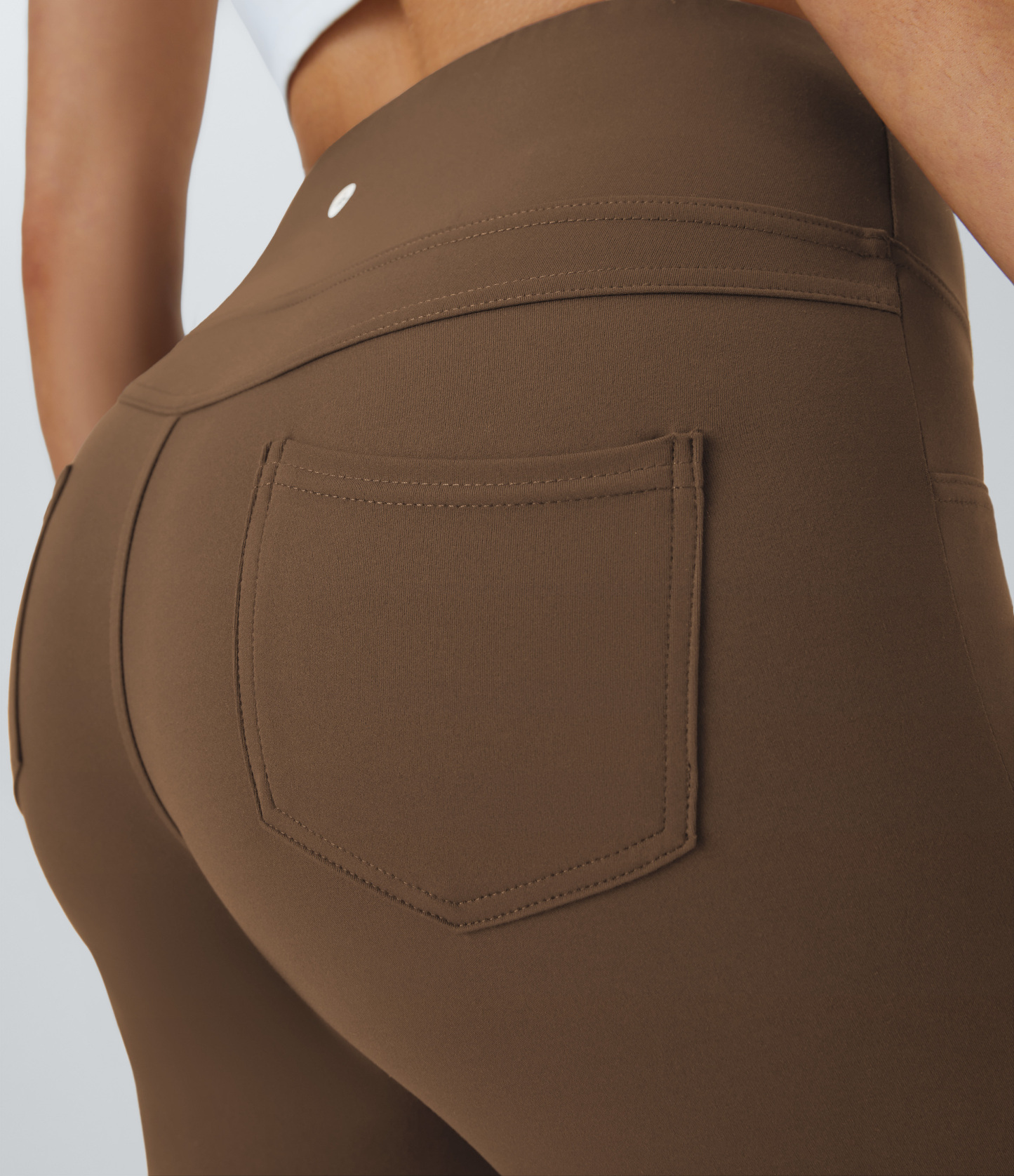 High Waisted Pocket Flare Yoga Leggings