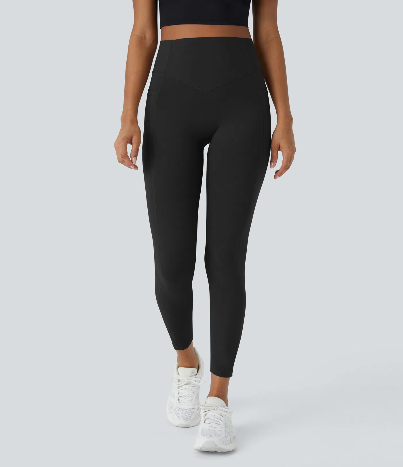 High Waisted Scrunch Butt Lifting Tummy Control Pocket Shaping Training Leggings