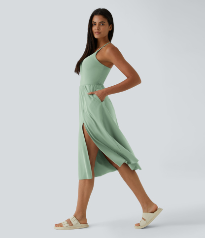 Everyday Midi Chill Dress-La Land