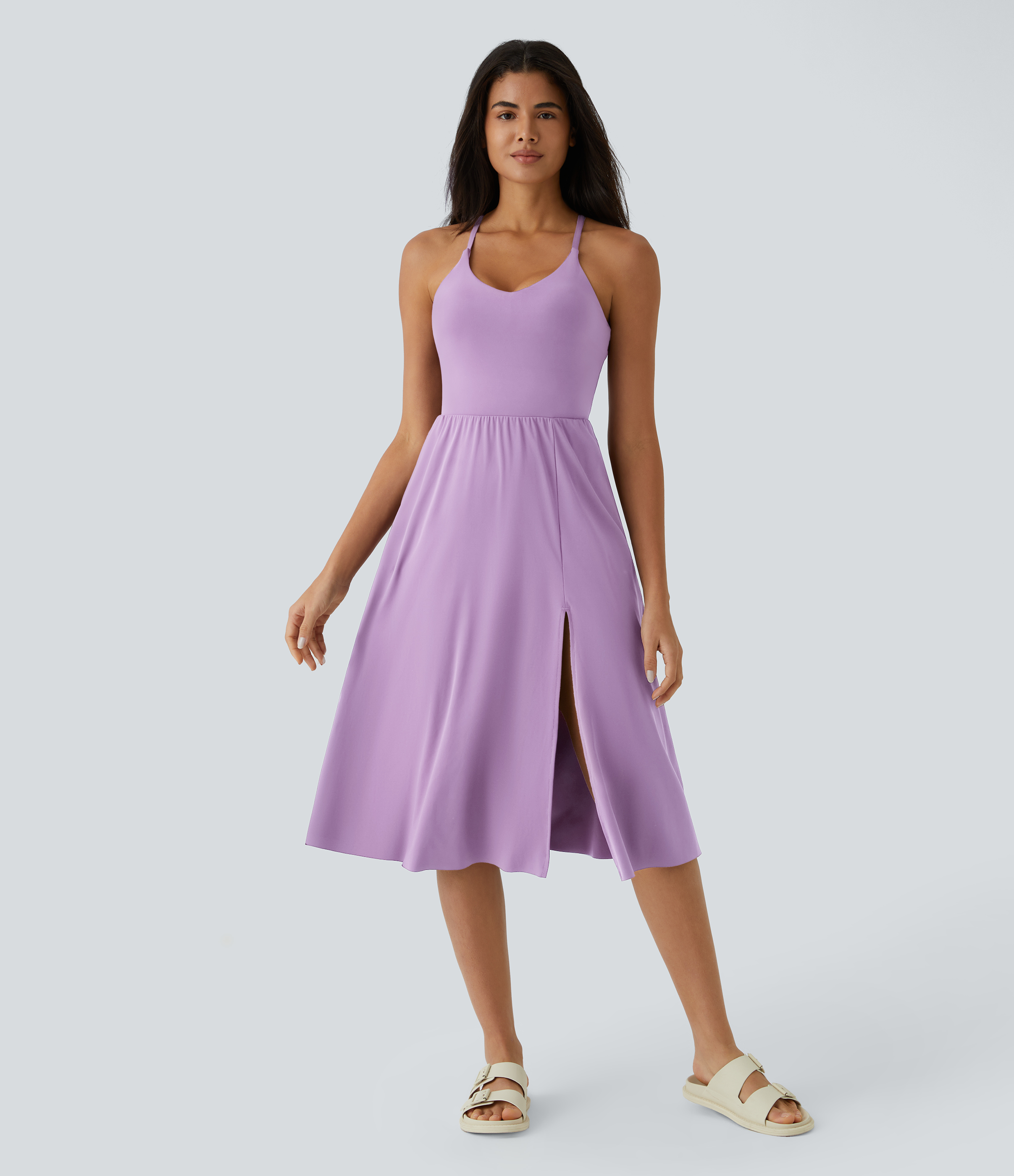 Everyday Midi Chill Dress-La Land