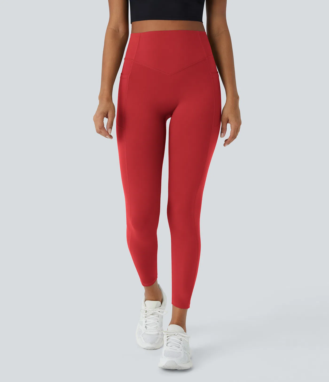 High Waisted Scrunch Butt Lifting Tummy Control Pocket Shaping Training Leggings