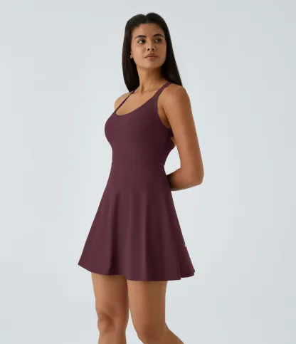 Lightweight Backless Kink Horn Low Support Dance Sports Dress-extended-easy To Put On And Take Off Version Of The A- C Cup