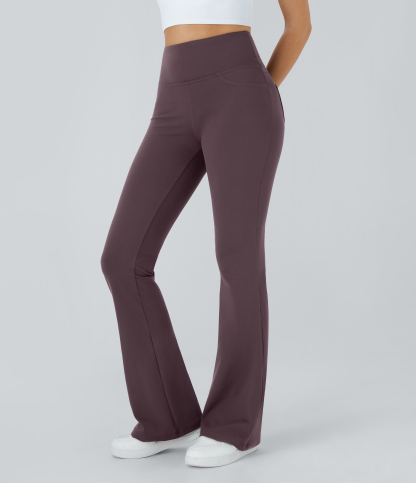 High Waisted Pocket Flare Yoga Leggings