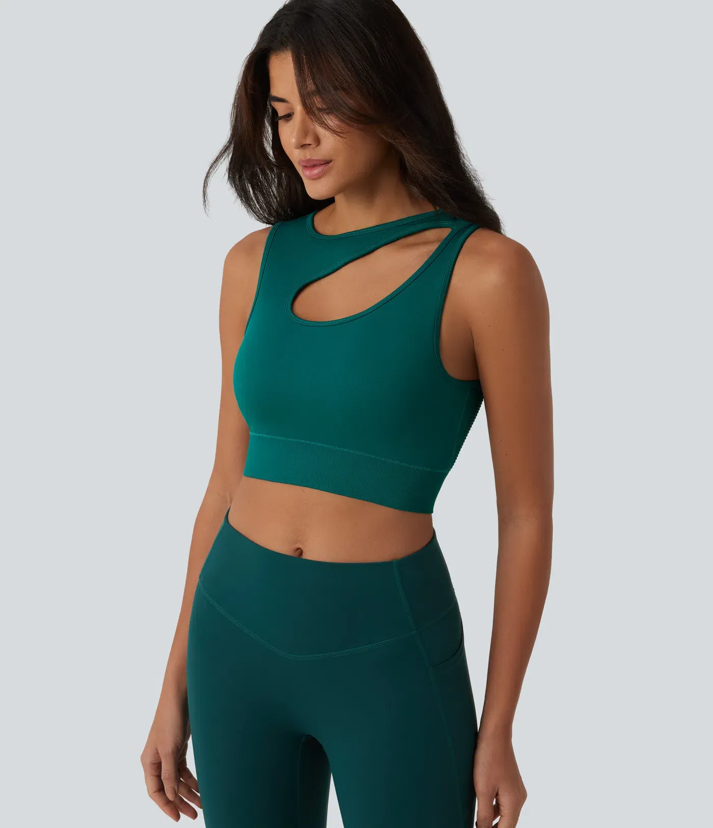 OneForm Seamless Smooth Opening Built-in Bra Yoga Vest