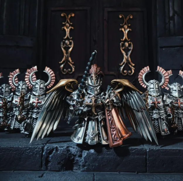 50% OFF limited time-Handcrafted Crusader Statues and Crimson