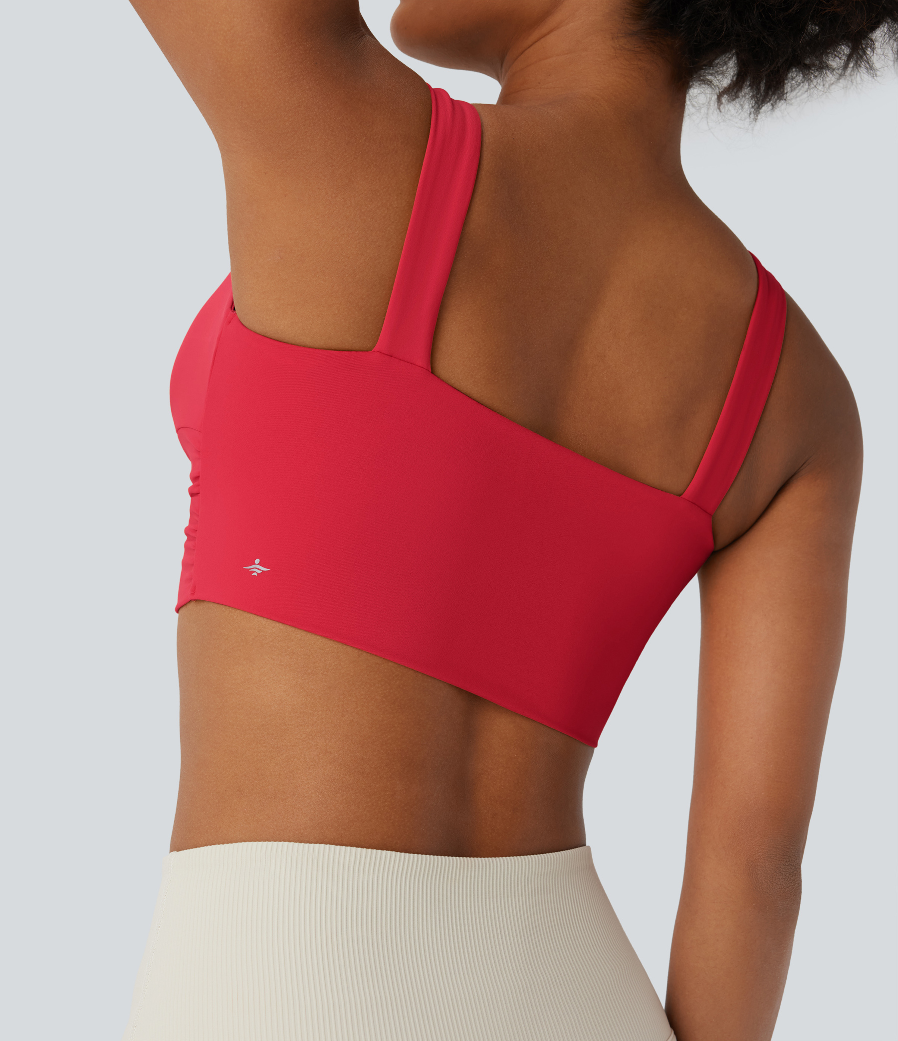 SoftlyZero™ Airy Low Support Cut Out Cool Touch Yoga Sports Bra D-F Cups-UPF50+