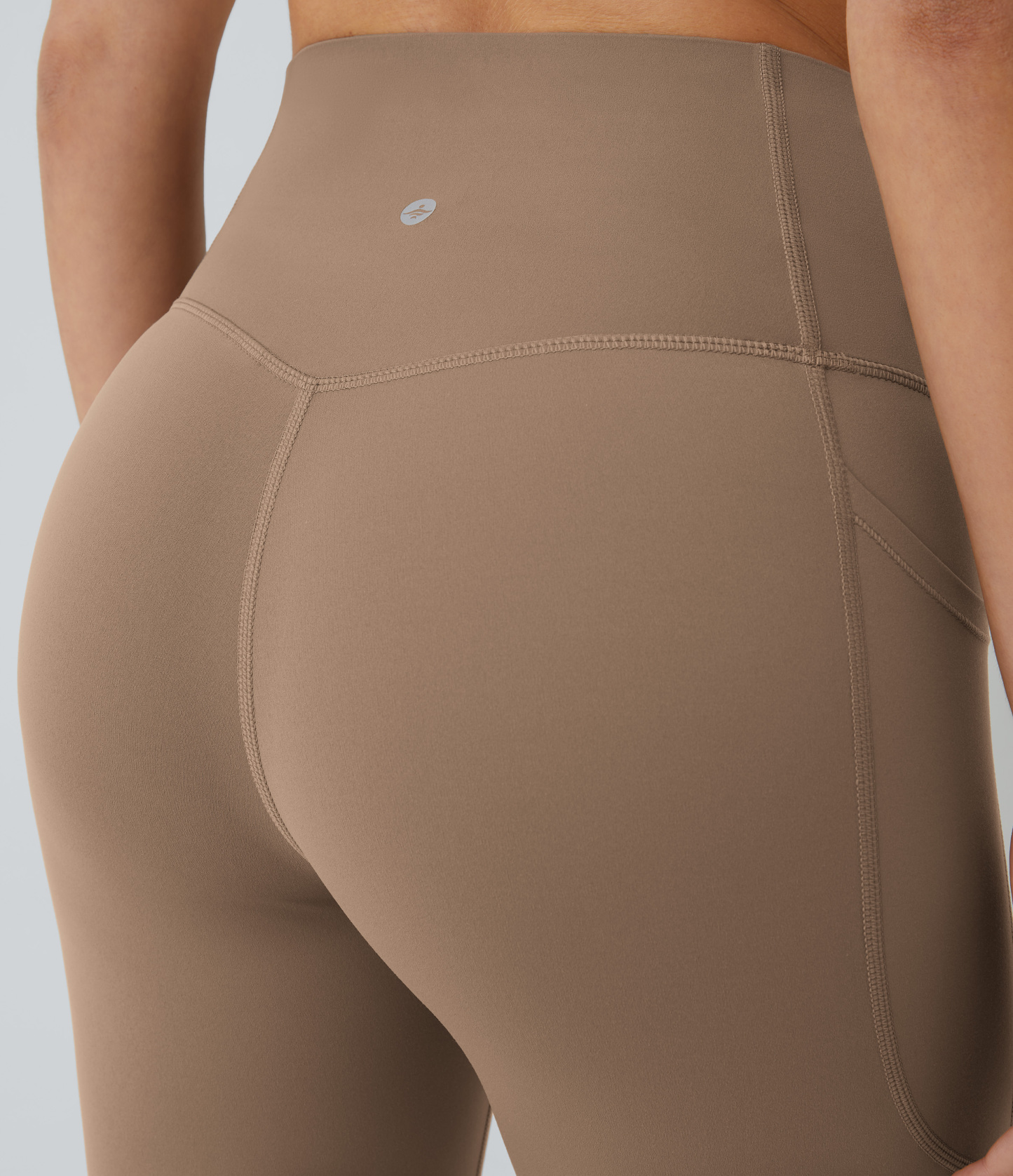 High Waisted Tummy Control Pocket Shaping Training Leggings