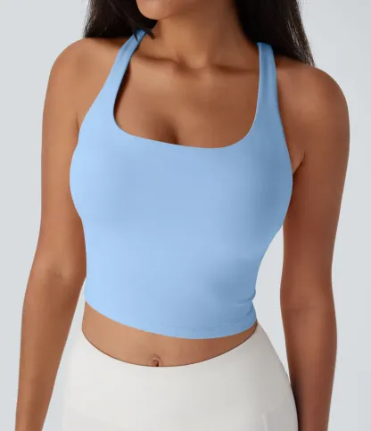 Navel Yoga Vest D-F Cup