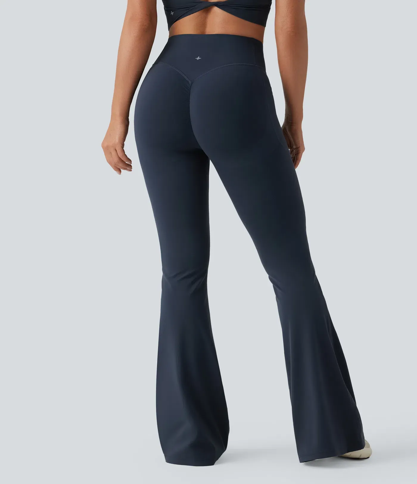 UltraSculpt™ High Waisted Scrunch Butt Lifting Tummy Control Shaping Yoga Flare Leggings with Pockets