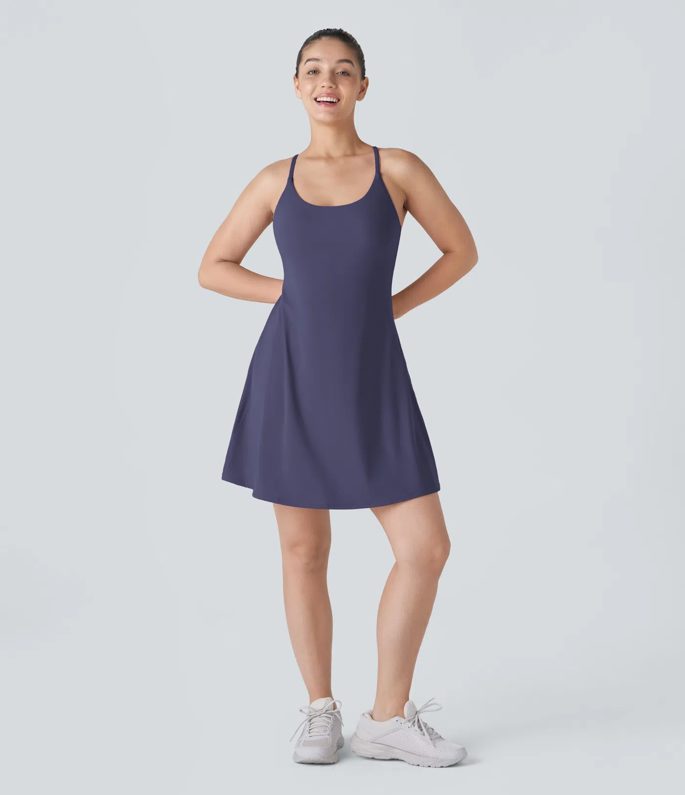 Backless Extended Plush Sports Dress-easy To Wear And Take Off Version