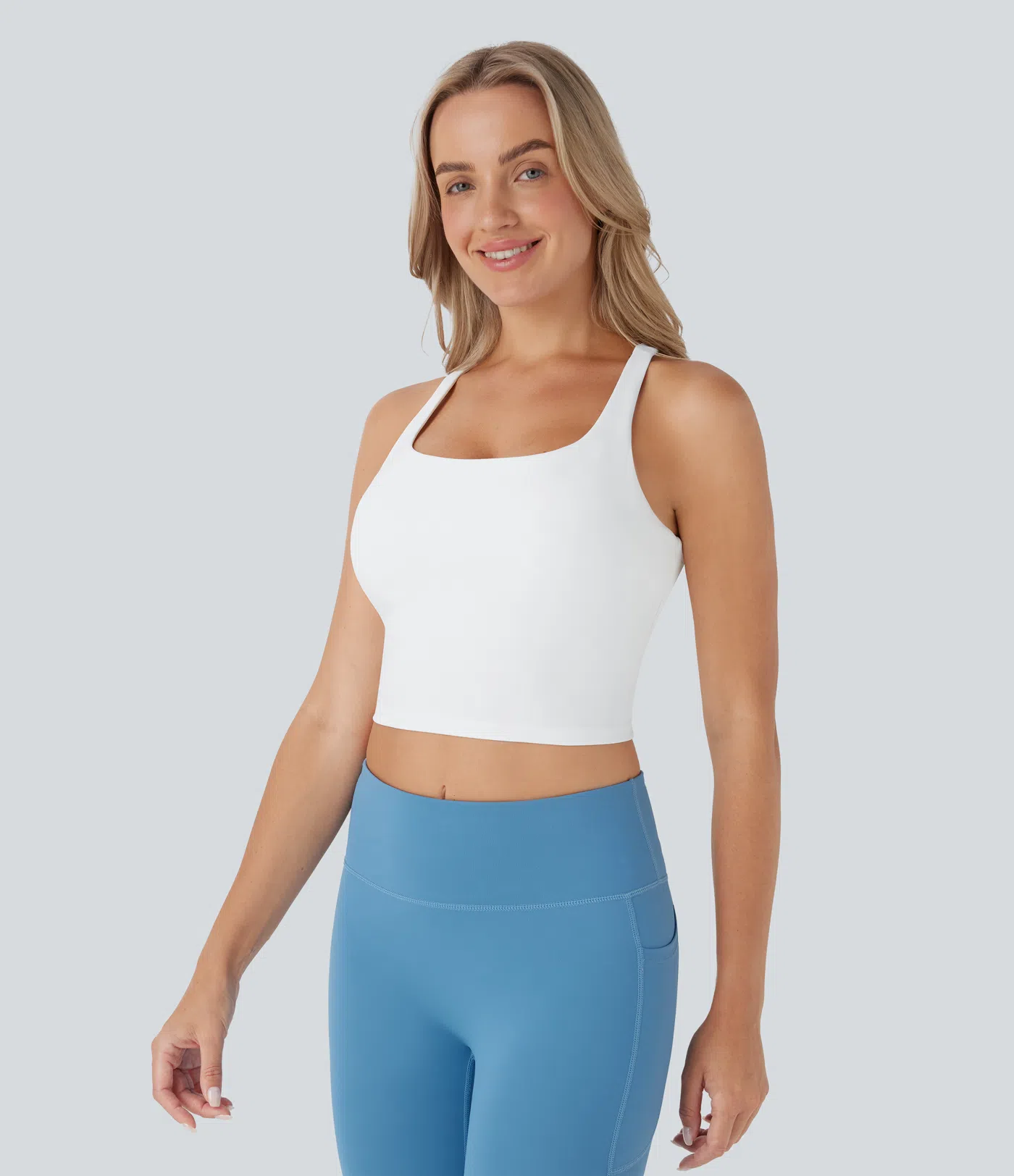 Navel Yoga Vest D-F Cup