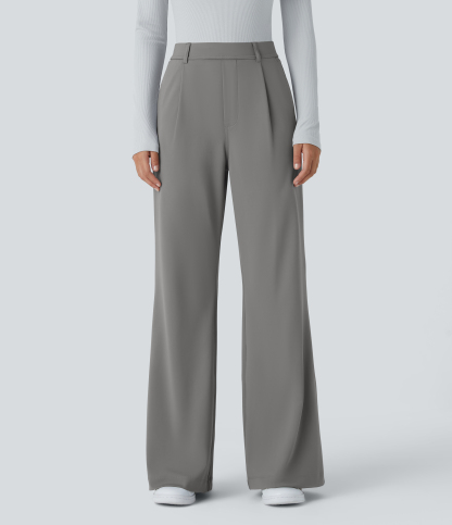 DayStretch High Waisted Pocket Work Flare Pants