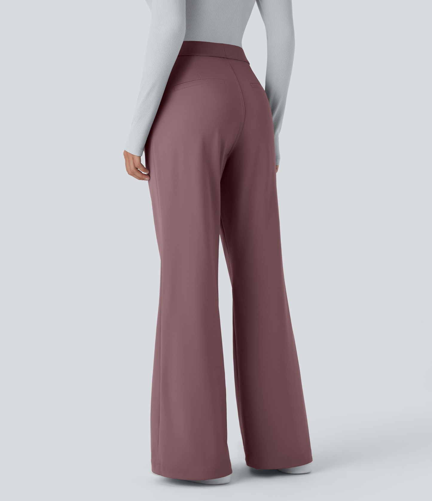 DayStretch High Waisted Pocket Work Flare Pants