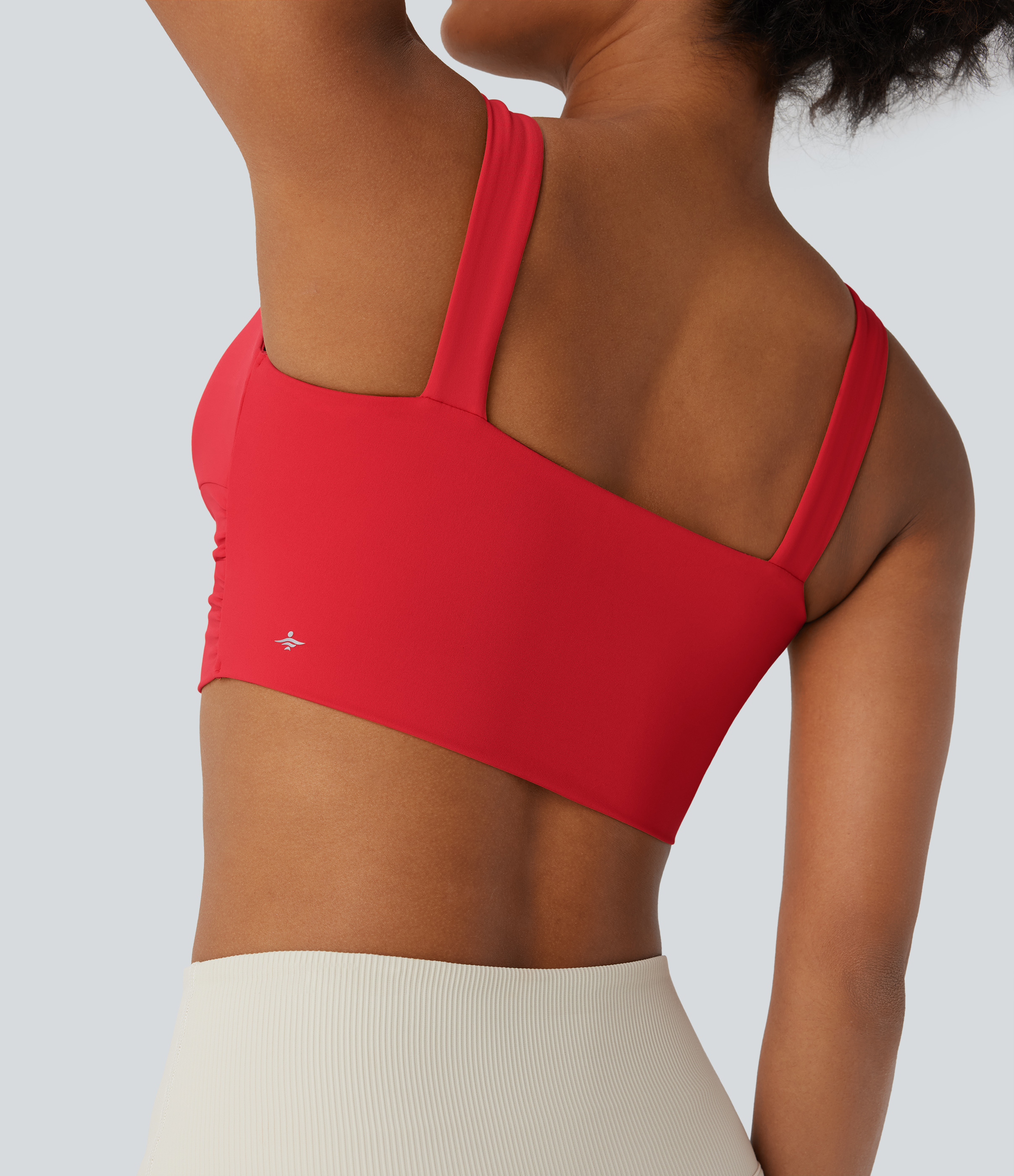 SoftlyZero™ Airy Low Support Cut Out Cool Touch Yoga Sports Bra D-F Cups-UPF50+