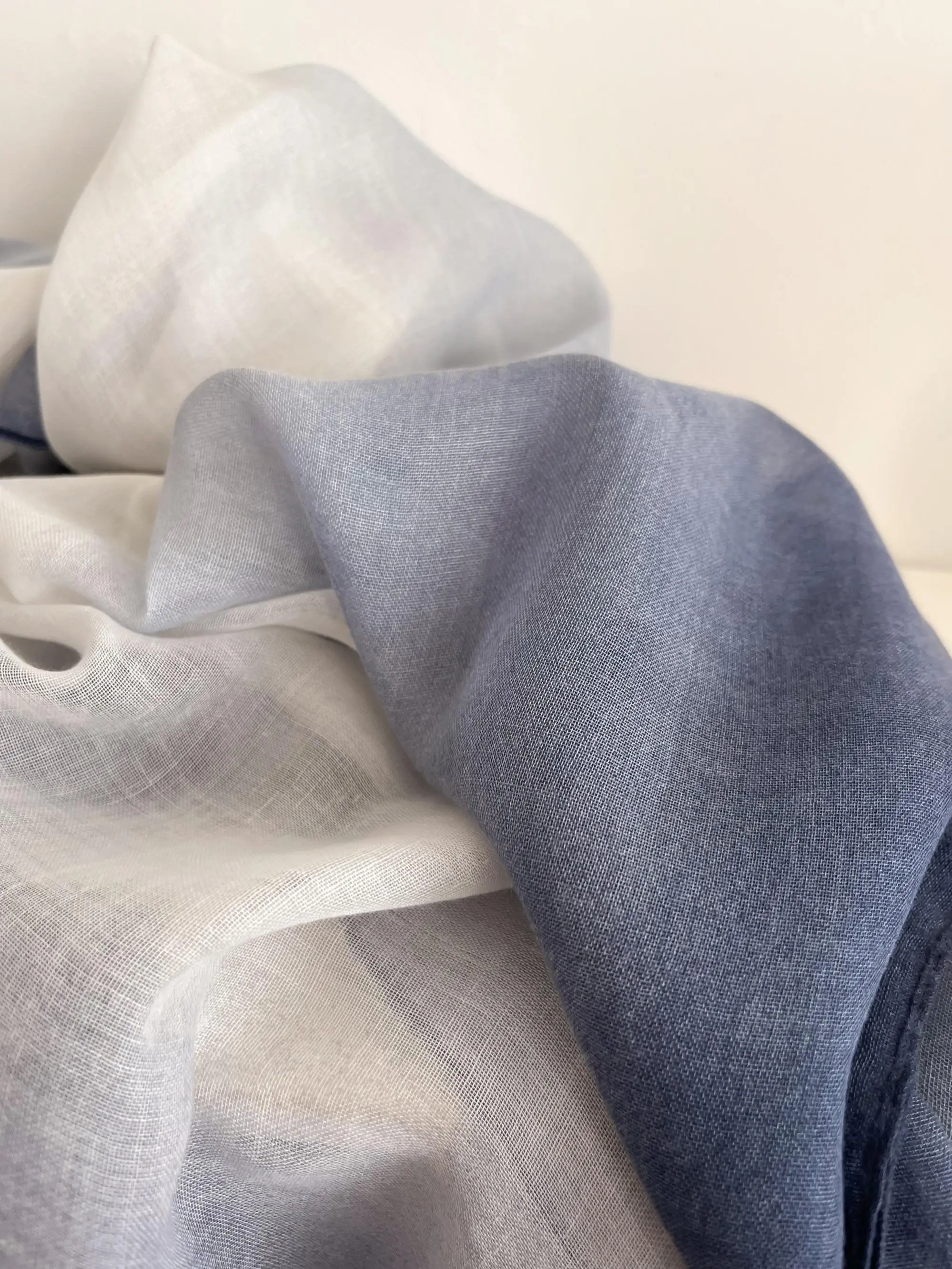 Women's Ombre Print Viscose Shawl, Casual Versatile Summer Scarf for All Seasons, Fashion Modern Accessory for Women & Girls