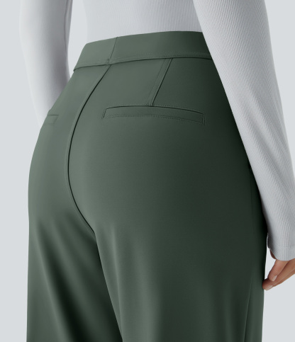 DayStretch High Waisted Pocket Work Flare Pants
