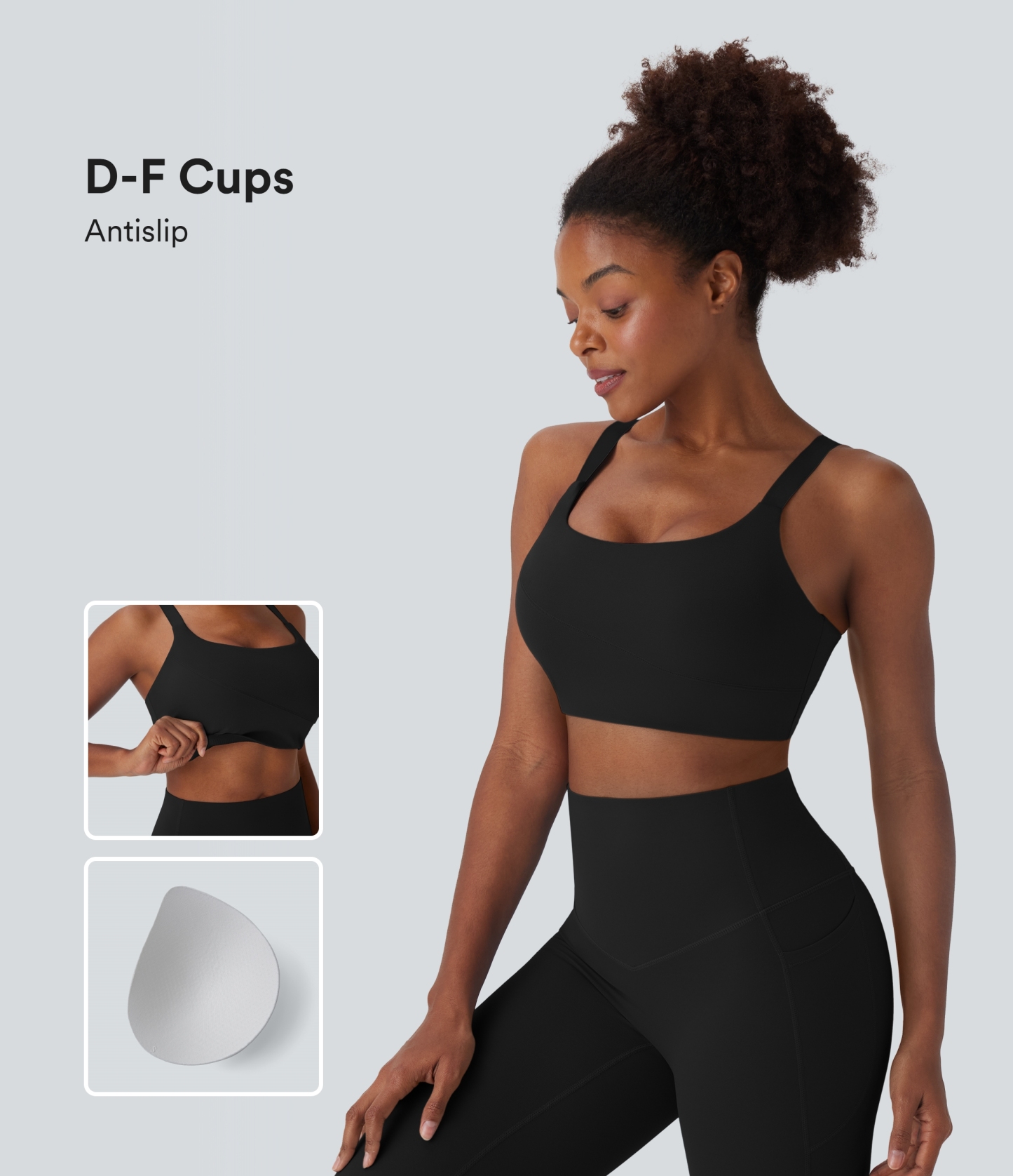 Medium Support Training Sports Bra D-F Cups