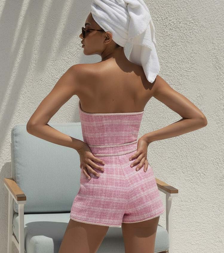 Bandeau Elegant One Piece Swimsuit